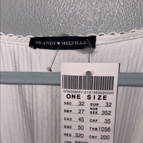 Brandy Melville White Puff Sleeve Mini Dress - Picture 2 of 9